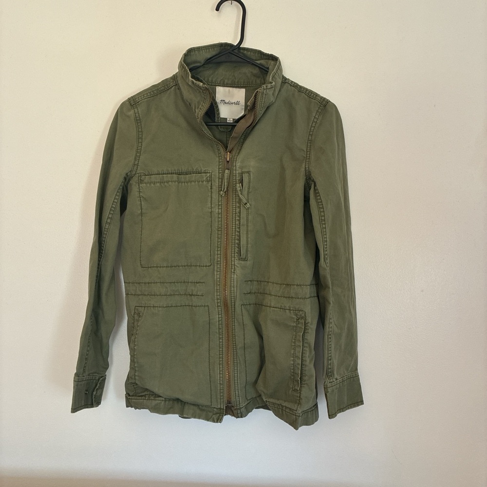Madewell Olive Green Women’s  Utility Jacket